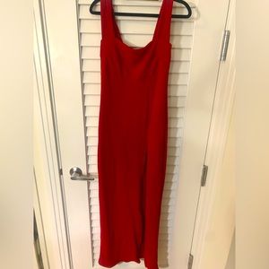 Nasty gal red dress with tag